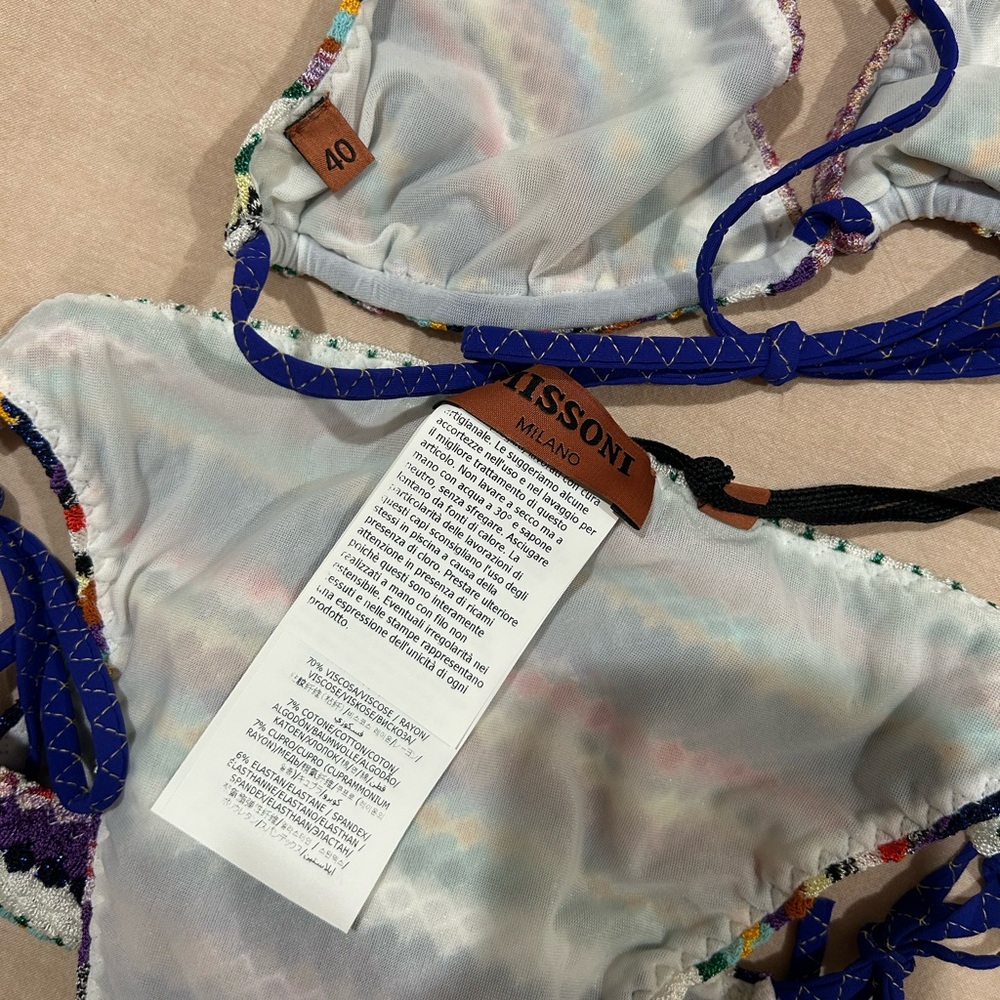 Missoni Multi Color Bikini - Picture 5 of 6